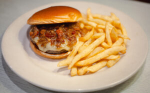 Hunter’s Sweet Heat Bacon Jam Burger