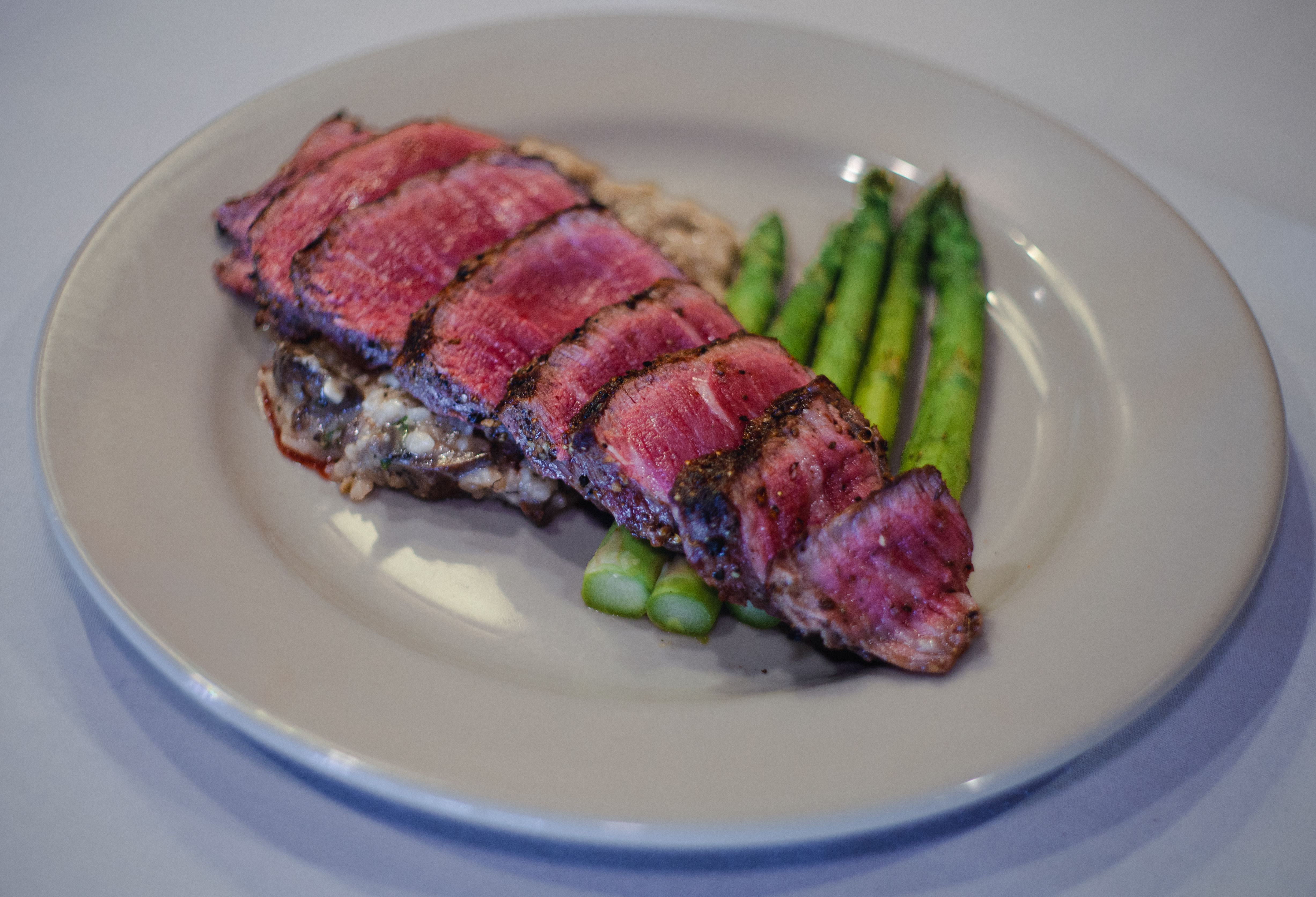 Filet of Beef & Mushroom Risotto